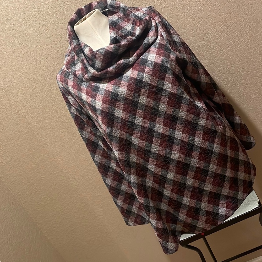 Maroon cowl neck sweater from Lane Bryant brand new